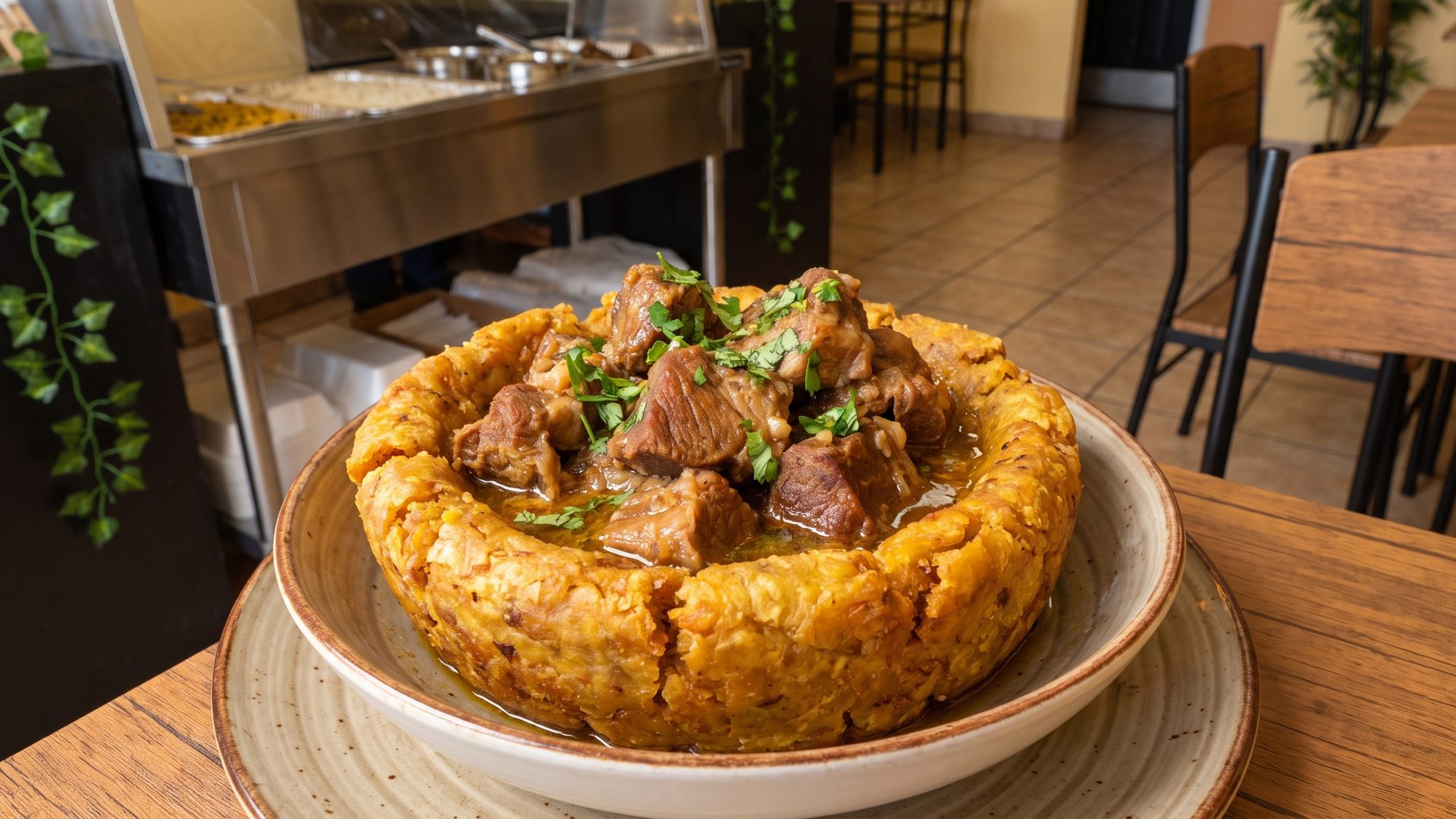 Mofongo, sandwiches, and weekend specials